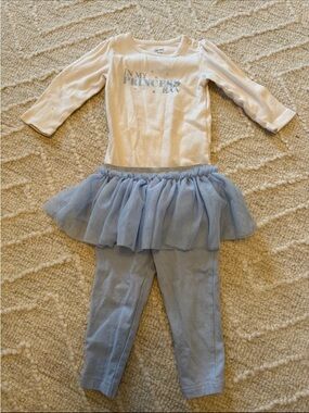 “In my princess era” baby outfit size 9 months